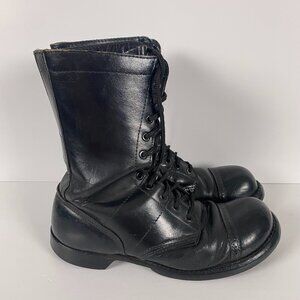 Men's Black Leather Boots